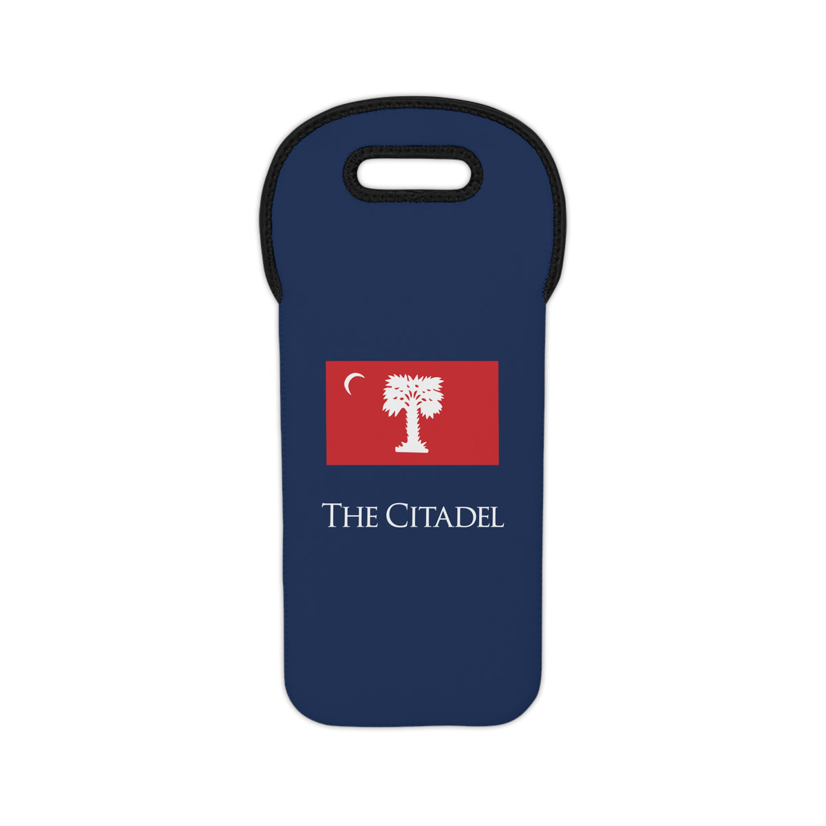 The Citadel, Big Red, Wine Bottle Tote Bag