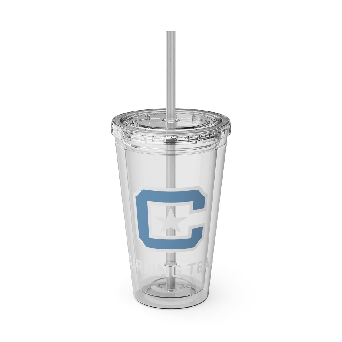 The Citadel, C Star, Sunsplash Tumbler with Straw, 16oz