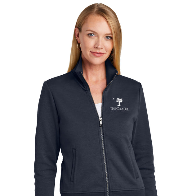 The Citadel, Big Red Logo, Brooks Brothers® Women’s Double-Knit Full-Z ...