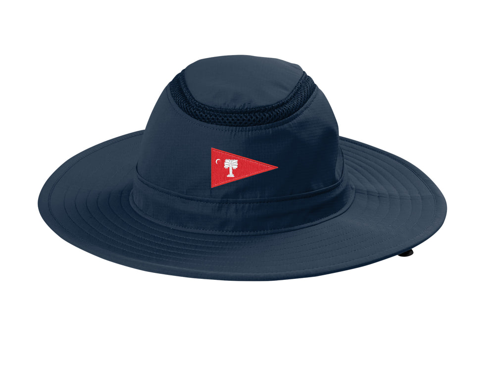 The Citadel, Big Red, Club Sports, Sailing Outdoor Ventilated Wide Brim Hat