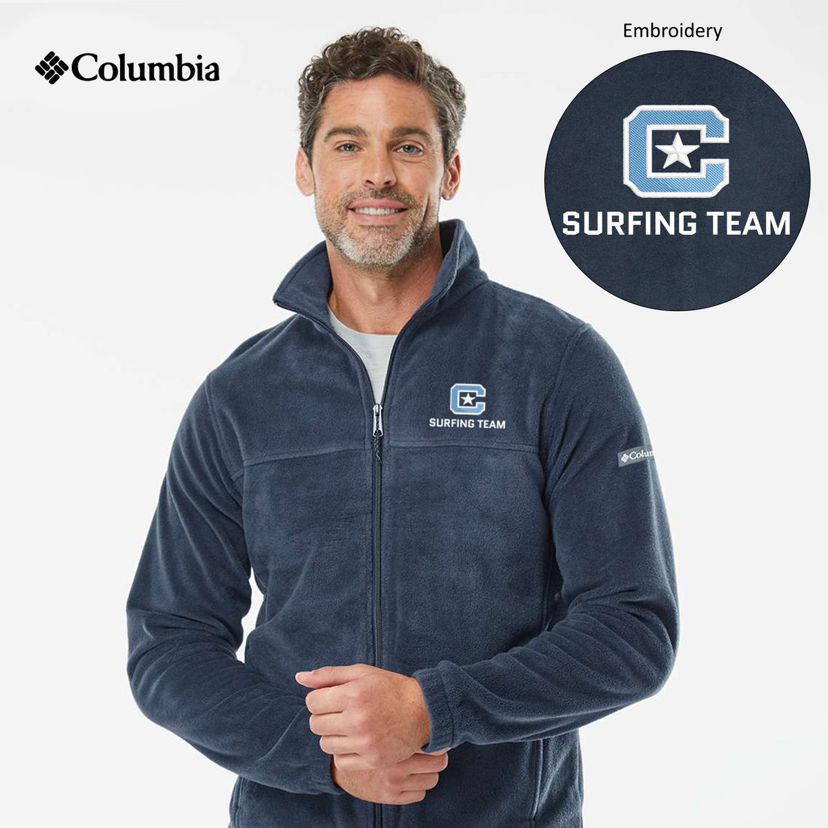 The Citadel, Club Sport - Surfing Team, Columbia - Steens Mountain™ Full Zip 2.0 Jacket