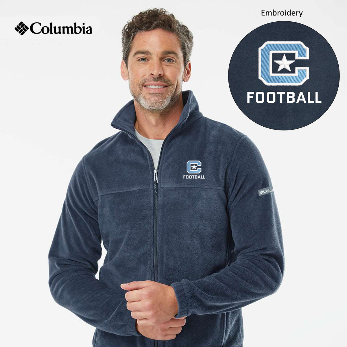 The Citadel, Sport - Football, Columbia - Steens Mountain™ Full Zip 2.0 Jacket