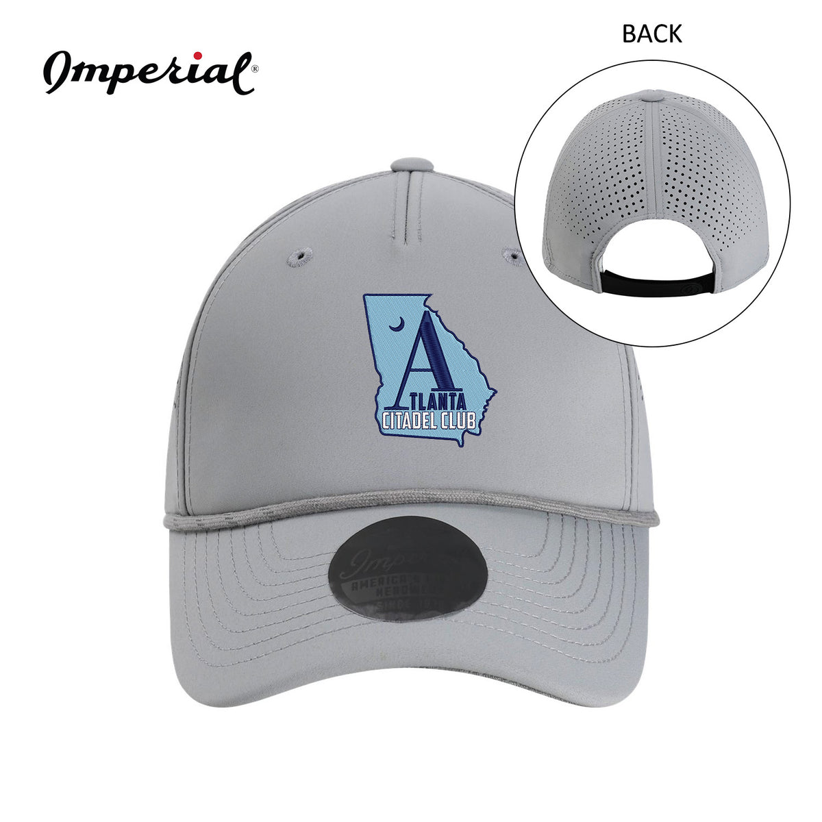 The Citadel, Atlanta Citadel Club, Imperial - The Dyno Cap- Grey