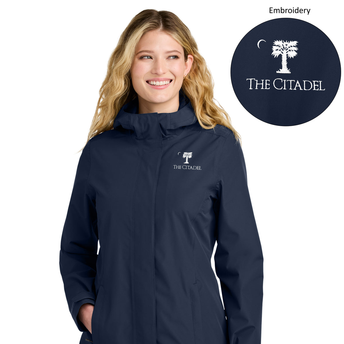 The Citadel, Big Red,  Port Authority® Women’s C-FREE® Rain Jacket